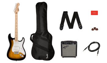 1Squier Sonic® Stratocaster® Pack Электрогитару Fender Squier