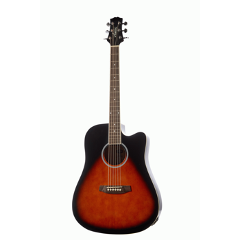Гитара ASHTON D20CEQTSB DREADNOUGHT CUTAWAY AND EQ