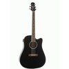Гитара ASHTON D20CEQBK DREADNOUGHT CUTAWAY AND EQ